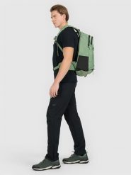 4F Spodnie trekkingowe membrana 5000 męskie - czarne M. Czarne spodnie sportowe męskie 4F, ze skóry, za kostkę, bez zapięcia. Za 299.99 zł.