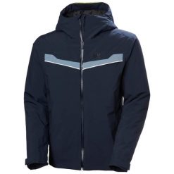 Kurtka narciarska Helly Hansen Panorama 2.0. Niebieskie kurtki sportowe męskie Helly Hansen, m, bez wzorów, z poliamidu, bez kaptura, narciarskie, primaloft. Za 1,286.70 zł.
