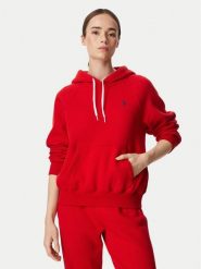 Polo Ralph Lauren Bluza 211971698510 Czerwony Regular Fit. Czerwone bluzy damskie Polo Ralph Lauren, s, bez wzorów, z bawełny, bez ramiączek, bez kaptura. Za 859.99 zł.