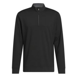 Klasyczna kurtka treningowa 1/4 zip adidas Ultimate365. Czarne kurtki męskie Adidas, bez wzorów, klasyczne, bez kaptura. Za 379.50 zł.