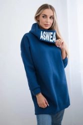 Bluza ocieplana z kapturem jeansowy. Bluzy damskie KESI, l, bez wzorów, z bawełny, bez ramiączek, z kapturem. Za 297.97 zł.