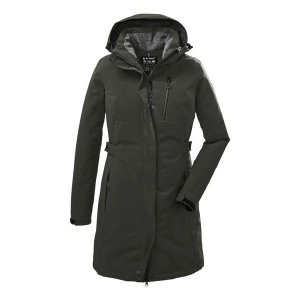 Parka dla kobiet Killtec Kow 165. Szare parki damskie KILLTEC, m, bez wzorów, z materiału, z kapturem. Za 660.00 zł.