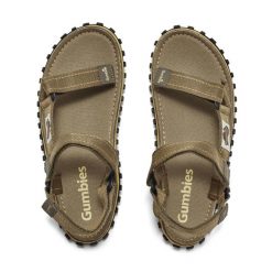 Sandały GUMBIES TRACKER SANDALS UNISEX. Brązowe sandały męskie Gumbies, bez wzorów, sportowe, bez zapięcia. Za 119.99 zł.