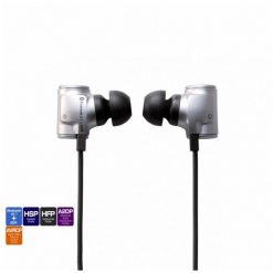 Słuchawki Stereo bluetooth z pilotem, srebrne. Szare słuchawki bezprzewodowe ELECOM. Za 400.45 zł.