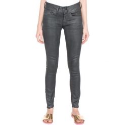 G-Star RAW Lynn Dżinsy Czarny. Czarne jeansy damskie G-Star Raw, bez wzorów, z bawełny, retro. Za 697.95 zł.