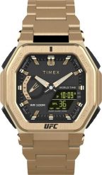Zegarek Timex Zegarek męski Timex TW2V84500 złoty. Żółte zegarki męskie Timex, bez wzorów, złote. Za 1,439.00 zł.