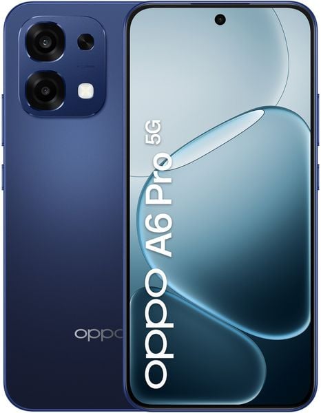 Smartfon Oppo A6 Pro 5G 16,7 cm (6.57") Dual SIM Android 15 USB Type-C 8 GB 256 GB 6500 mAh Niebieski. Niebieskie smartfony Oppo. Za 1,077.99 zł.