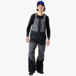 Spodnie narciarskie męskie Swedemount Freeride Bib Pants wodoodporne. Czarne spodnie sportowe męskie SWEDEMOUNT, m, bez wzorów, narciarskie. Za 899.99 zł.