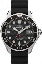 Zegarek męski Timex TW2W81600 czarny. Czarne zegarki męskie Timex, bez wzorów. Za 1,889.61 zł.