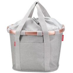 Torba miejska Bikebasket, twist sky. Szare torby na ramię męskie KLICKFIX. Za 442.00 zł.