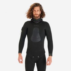 Kurtka do łowiectwa podwodnego męska Subea SPF 900 z gładkiego neoprenu 7 mm. Kurtki męskie SUBEA, l, bez wzorów, z gumy, sportowe, bez kaptura. Za 679.99 zł.