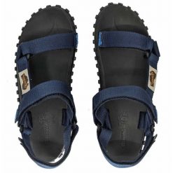Sandały Gumbies Scrambler Sandal G-SC-UNI-NAVY niebieskie. Niebieskie sandały męskie bez wzorów, z gumy, bez zapięcia. Za 302.33 zł.