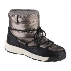 Buty Big Star Snow Boots W KK274275 szare. Szare śniegowce damskie z gumy, bez zapięcia. Za 308.04 zł.