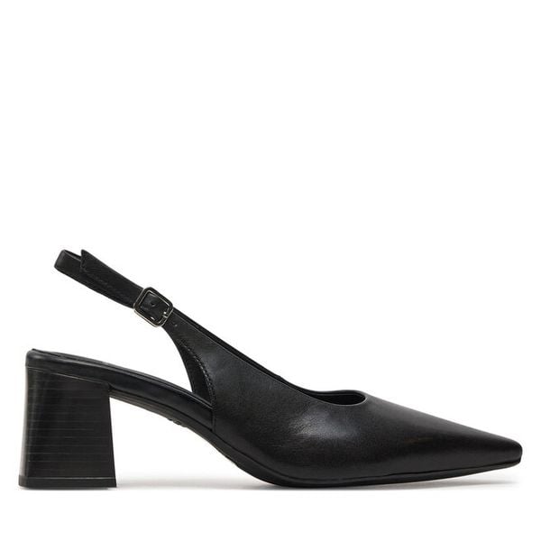 Czółenka Vagabond Shoemakers. Czarne czółenka damskie Vagabond Shoemakers, bez wzorów, bez obcasa, bez zapięcia. Za 359.99 zł.