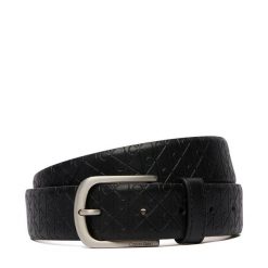 Pasek Calvin Klein. Czarne paski męskie Calvin Klein, casualowe. Za 209.99 zł.