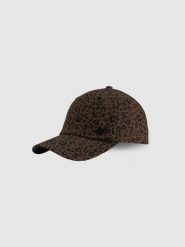 4F Czapka z daszkiem strapback damska - brązowa S/M (58cm). Brązowe czapki damskie 4F, bez wzorów, z materiału, klasyczne. Za 69.99 zł.