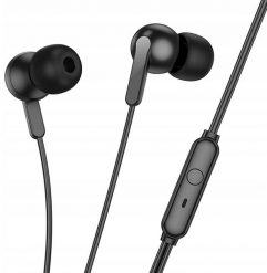 HOCO słuchawki przewodowe Jack 3,5 mm z mikrofonem M124 białe. Białe słuchawki dokanałowe Hoco. Za 9.68 zł.