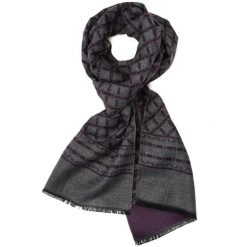 Czarny Szalik Męski Ciepły Miękki Szal Gładki Elegancki Mes-Jed. Czarne szaliki męskie bez wzorów, z materiału. Za 29.99 zł.