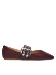 Steve Madden Baleriny Atlantica SM11004770 Czerwony. Czerwone balerinki damskie Steve Madden, bez wzorów, ze skóry, bez obcasa, bez zapięcia. Za 419.99 zł.