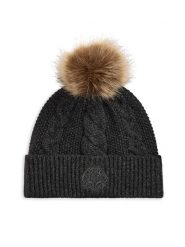 LAUREN RALPH LAUREN Czapka 454P23548002 Szary ciemny. Szare czapki damskie Lauren Ralph Lauren, na zimę, bez wzorów, z poliesteru. Za 419.99 zł.