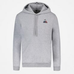 Bluza sportowa z kapturem męska ESS Hoody N°2 M. Szare bluzy sportowe męskie le coq sportif, m, bez wzorów, z kapturem. W wyprzedaży za 281.30 zł.