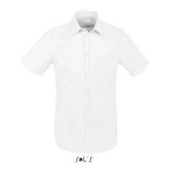 Koszula Sol's Brisbane Fit. Białe koszule damskie SOL'S, s, bez wzorów, ze skóry, eleganckie, bez kołnierzyka, bez ramiączek. Za 111.00 zł.
