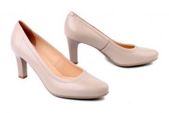 BIOECO BY ARKA 6337 1048 beż, czółenka damskie. Brązowe czółenka damskie Bioeco by Arka, bez wzorów, ze skóry, bez obcasa, na obcasie, bez zapięcia. Za 369.90 zł.