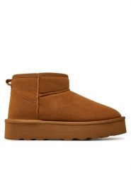 ONLY Śniegowce 15330022 Brązowy. Brązowe śniegowce damskie ONLY, z materiału, bez zapięcia. Za 249.99 zł.