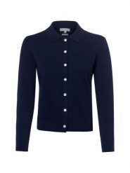 Marie Lund Kardigan Kobiety Bawełna (100%) niebieski, XXXL. Niebieskie kardigany damskie Marie Lund, bez wzorów, z bawełny, bez kołnierzyka. Za 159.95 zł.