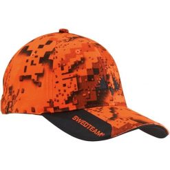 Czapka baseballowa z daszkiem Swedteam. Czerwone czapki damskie SWEDTEAM, bez wzorów, sportowe. Za 258.00 zł.