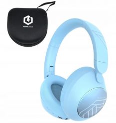 PowerLocus Bluetooth Headphones Orion BLUE. Niebieskie słuchawki bezprzewodowe PowerLocus. Za 116.90 zł.