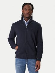 Tommy Hilfiger Bluza Essential MW0MW41759 Granatowy Regular Fit. Niebieskie bluzy męskie Tommy Hilfiger, m, bez wzorów, z syntetyku, bez ramiączek, bez kaptura. Za 489.99 zł.