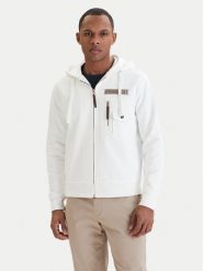 Aeronautica Militare Bluza 261FE2100UF00679 Biały Regular Fit. Białe bluzy męskie Aeronautica Militare, m, bez wzorów, z bawełny, bez ramiączek, bez kaptura. Za 959.99 zł.