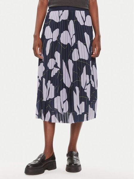 Tamaris Apparel Spódnica plisowana Capoliveri TAW0531 Granatowy Regular Fit. Niebieskie spódnice damskie Tamaris Apparel, bez wzorów, z syntetyku, plisowane. Za 299.99 zł.