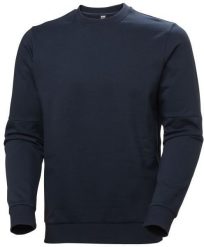 HELLY HANSEN Evo Sweatshirt, blue L. Niebieskie bluzy męskie Helly Hansen, l, bez wzorów, bez ramiączek, bez kaptura. Za 175.71 zł.