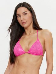 Guess Góra od bikini E4GJ07 KC5Z0 Fioletowy. Fioletowe bikini Guess, z aplikacjami, z syntetyku. Za 229.99 zł.