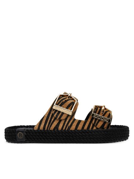 Bohonomad Klapki Sydney SYD.20-ZEB Brązowy. Brązowe klapki damskie Bohonomad, bez wzorów, ze skóry, bez obcasa, bez zapięcia. Za 199.99 zł.