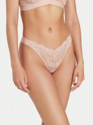 Guess Stringi O4YE01 PZ01C Brązowy. Brązowe majtki damskie Guess, z syntetyku. Za 109.99 zł.