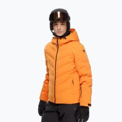 Kurtka narciarska męska Dainese Etesia Aerosense Dry. Brązowe kurtki sportowe męskie Dainese, na zimę, l, bez wzorów, z materiału, bez kaptura, narciarskie. Za 1,359.00 zł.