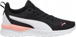 Puma Buty damskie Puma Anzarun Lite czarno-białe 371128 51 35,5. Białe obuwie sportowe damskie Puma, bez wzorów, bez zapięcia. Za 284.38 zł.