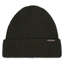 Czapka Napapijri. Brązowe czapki męskie Napapijri, na zimę, bez wzorów. Za 179.99 zł.
