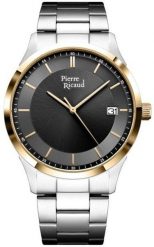Zegarek męski Pierre Ricaud P91103.2117Q srebrny. Szare zegarki męskie Pierre Ricaud, bez wzorów, srebrne. Za 390.00 zł.