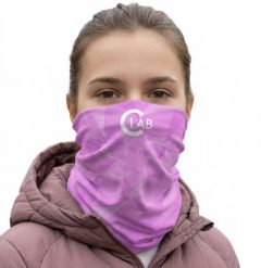 LEKKI KOMIN UNISEX ROSA. Czerwone szaliki męskie C-LAB, bez wzorów, z materiału. Za 104.50 zł.
