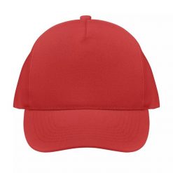 Czapka baseballowa 5-panelowa Sol's Seoul. Białe czapki damskie SOL'S, bez wzorów, z bawełny. Za 52.15 zł.