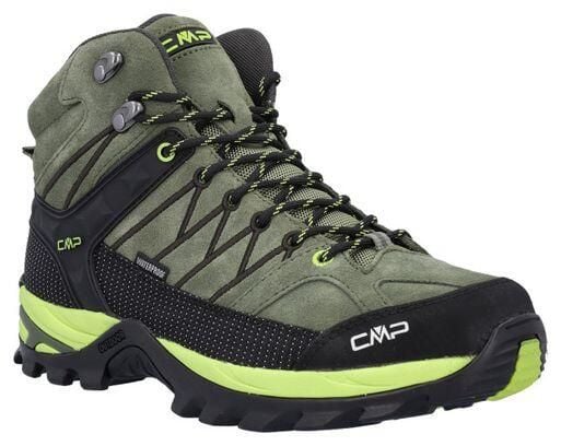 Buty trekkingowe męskie CMP Rigel Mid. Białe trekkingi męskie CMP, na zimę, z materiału, za kostkę, bez zapięcia. Za 369.00 zł.