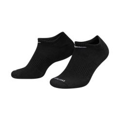 Stopki Nike Everyday Plus Cushion 3-pack. Czarne skarpetki damskie Nike, bez wzorów. Za 68.99 zł.