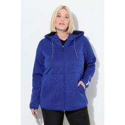 Damskie Sweter na polarze pluszowy polar dwukierunkowy suwak odblaski. Swetry nierozpinane damskie Ulla Popken, na zimę, plus size, bez wzorów, z materiału, sportowe, bez kołnierzyka, plus size, bez ramiączek. Za 349.99 zł.