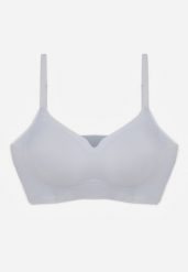 Niebieski Elastyczny Biustonosz Bezszwowy Bez Fiszbin Edaelia. Niebieskie biustonosze Renee, bez wzorów, z jeansu. Za 39.99 zł.