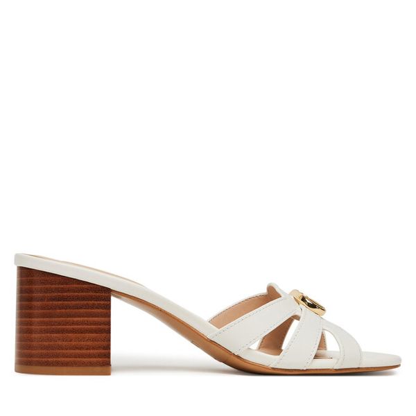 Klapki Liu Jo. Białe klapki damskie Liu Jo, bez wzorów, bez obcasa, bez zapięcia. Za 669.99 zł.