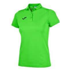 Koszulka polo do tenisa damska Joma Hobby. Niebieskie bluzki damskie Joma, s, bez wzorów, sportowe, bez kołnierzyka, bez ramiączek. Za 136.25 zł.